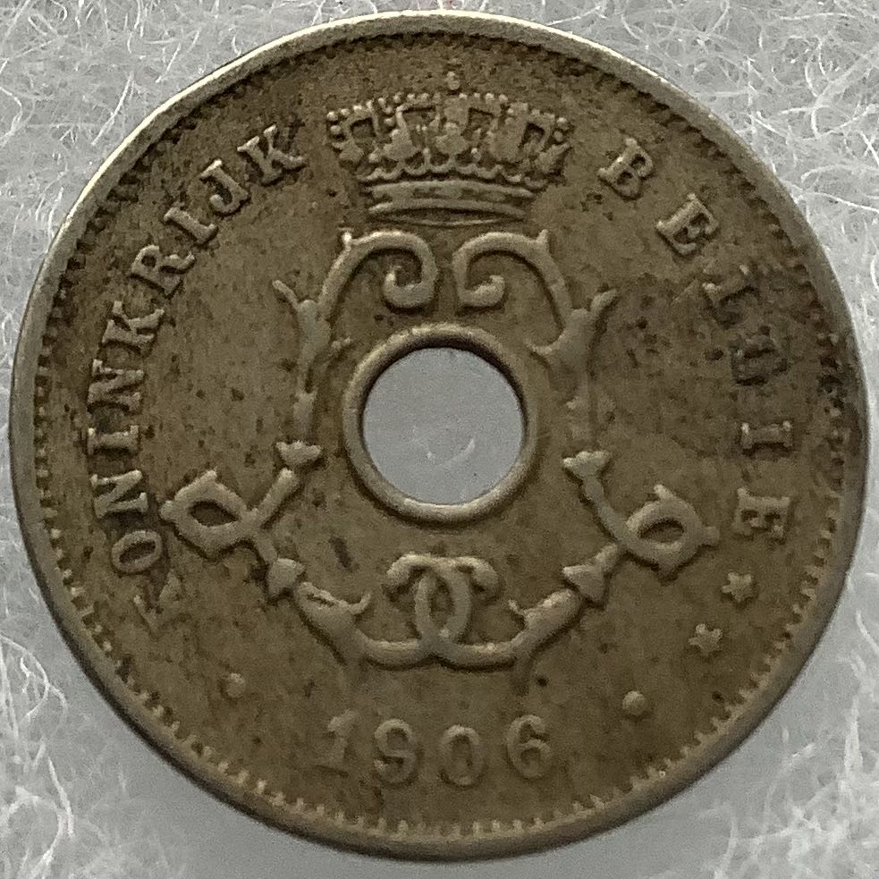Belgium 5 Centimes 1906  coin collectible - Main Image 2