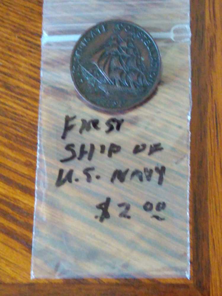 Medal 1797 Frigate Constellation Navy Ship  coin collectible - Main Image 3