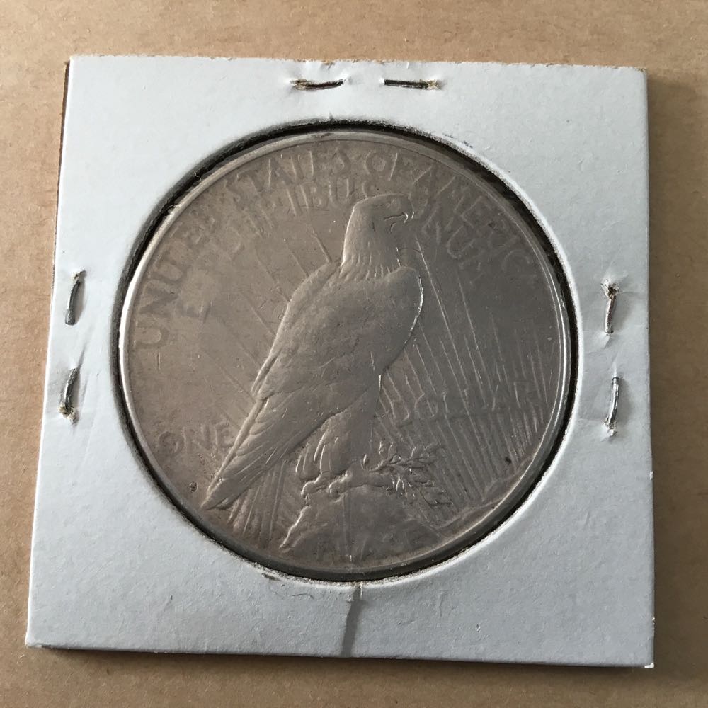 Dollar, Peace  coin collectible - Main Image 2