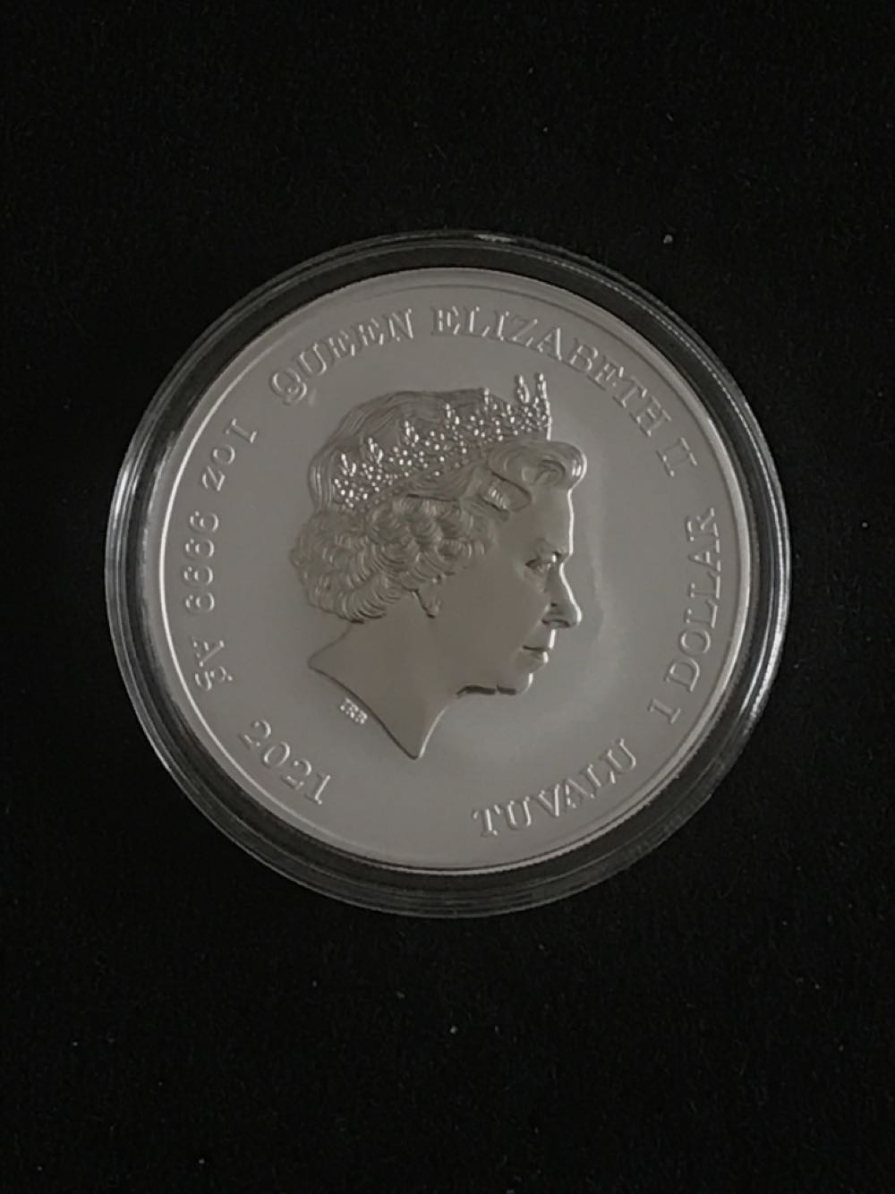 Marge And Maggie Simpson Silver Bullion  coin collectible - Main Image 2