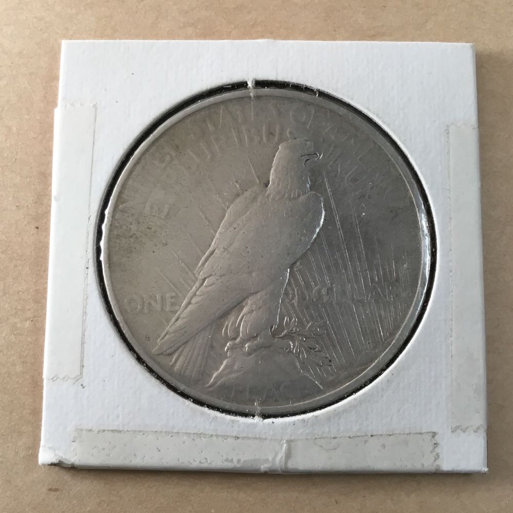 Dollar, Peace  coin collectible - Main Image 2