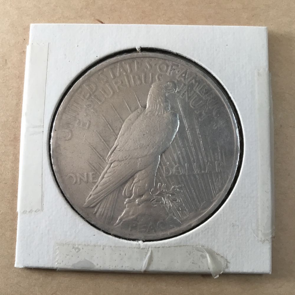 Dollar, Peace  coin collectible - Main Image 2