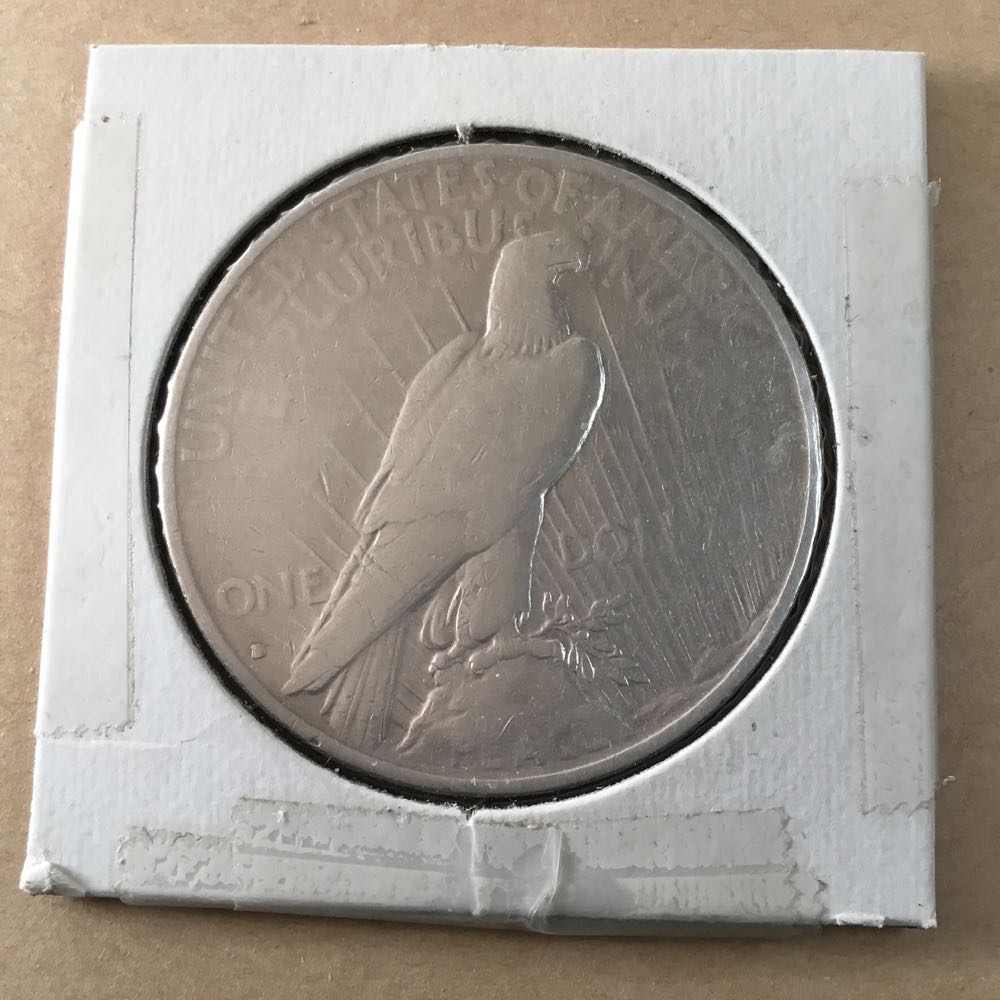 Dollar, Peace  coin collectible - Main Image 2