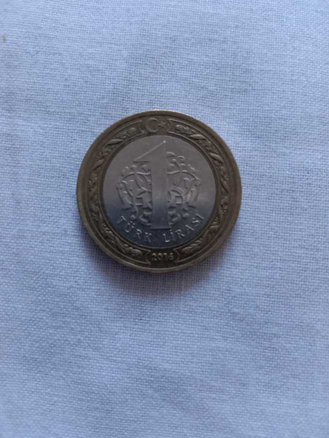 1 lira turchia  coin collectible - Main Image 1