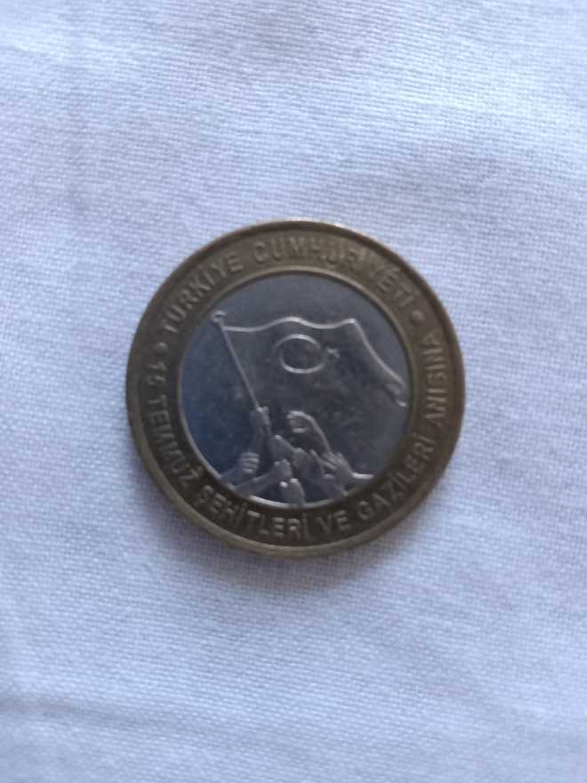 1 lira turchia  coin collectible - Main Image 2