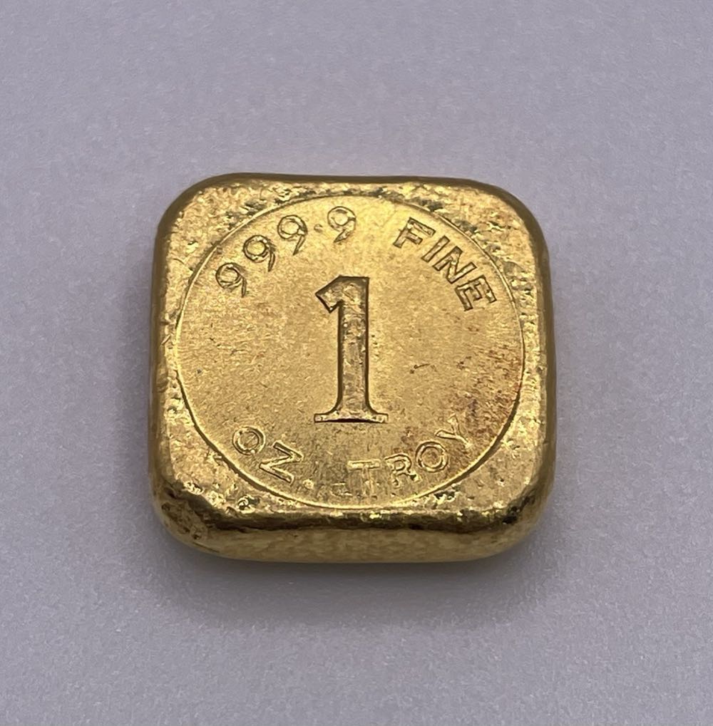 1 Oz Engerlhard Square  coin collectible - Main Image 2