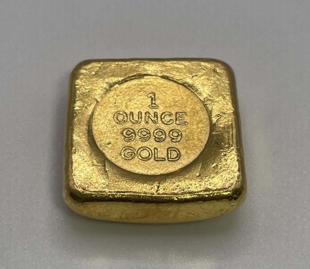 1 Oz ABC Square Button  coin collectible - Main Image 2