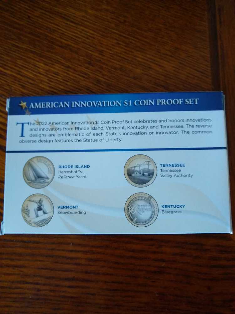 American Innovation $1 Proof 2022  coin collectible - Main Image 4