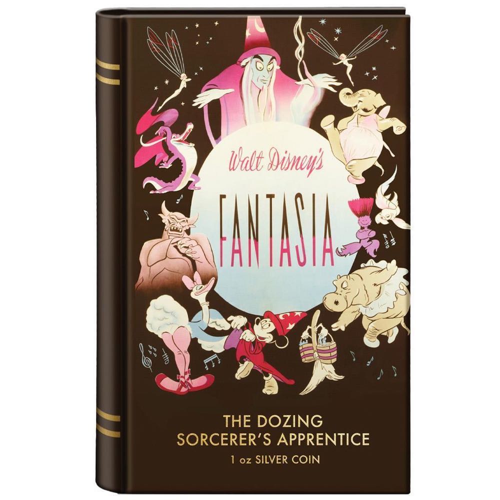 Niue 2$ 2020 (2.) Disney Fantasia 80th The Dozing Sorcerer´s Apprentice 1oz Silver Coin  coin collectible - Main Image 4