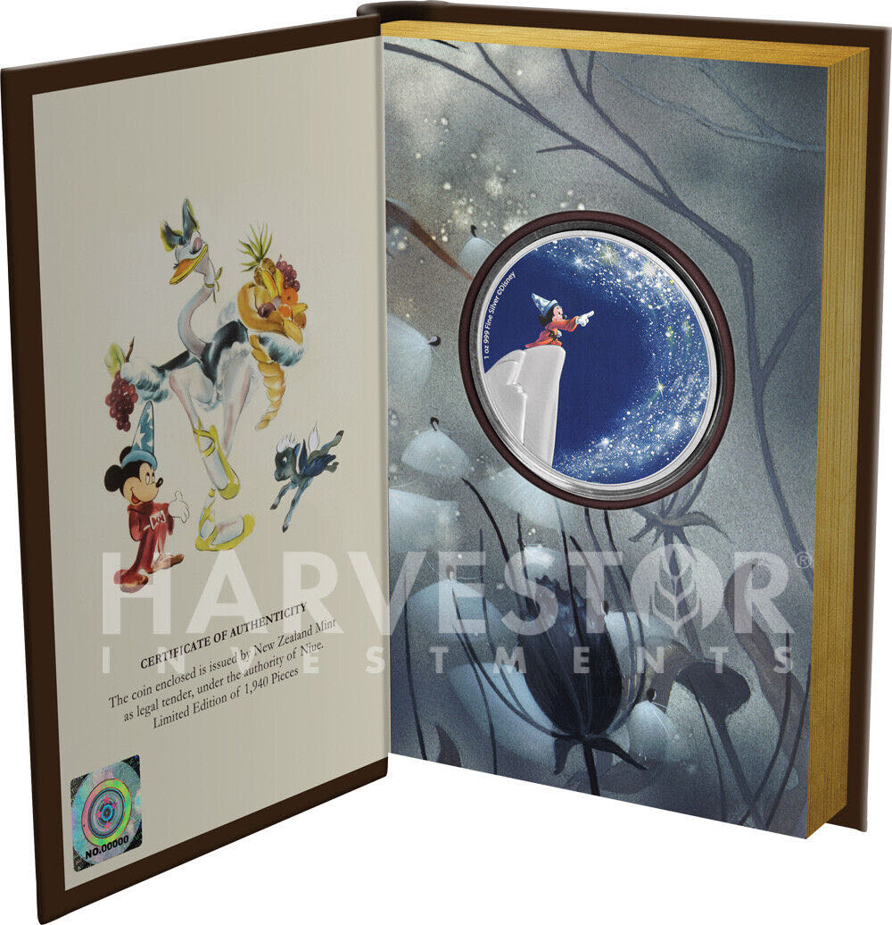 Niue 2$ 2020 (1.) Disney Fantasia 80th The Sorcerer´s Apprentice 1oz Silver Coin  coin collectible - Main Image 3