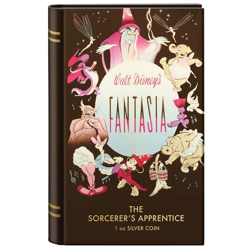 Niue 2$ 2020 (1.) Disney Fantasia 80th The Sorcerer´s Apprentice 1oz Silver Coin  coin collectible - Main Image 4