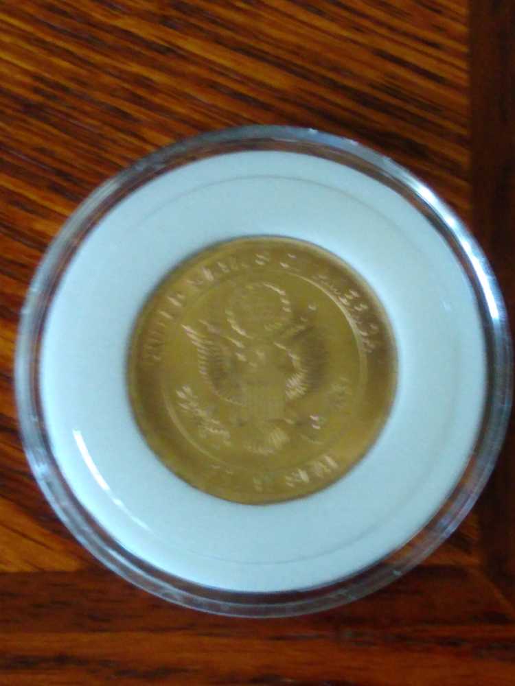 Medal President 1921  coin collectible - Main Image 2