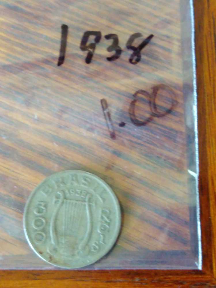 Foreign Brazil 300 Reis  coin collectible - Main Image 3