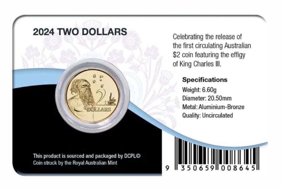 2024 $2 NRL - aUNC  coin collectible - Main Image 3