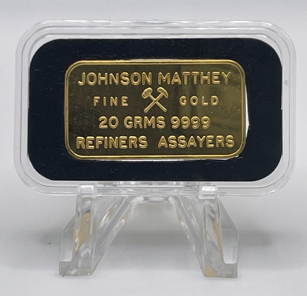 20g JM Sealed Bar  coin collectible - Main Image 2