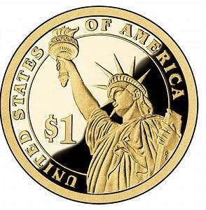 President Andrew Johnson 2011 S  coin collectible - Main Image 2