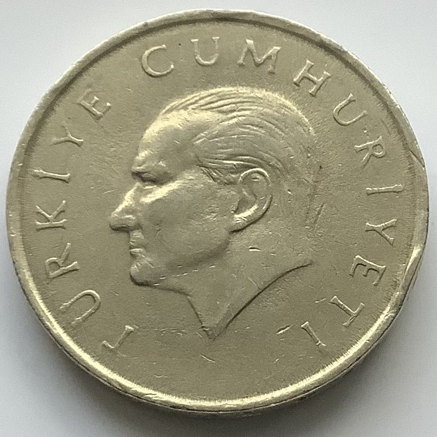 Turkey 25000 Lira 1996  coin collectible - Main Image 2