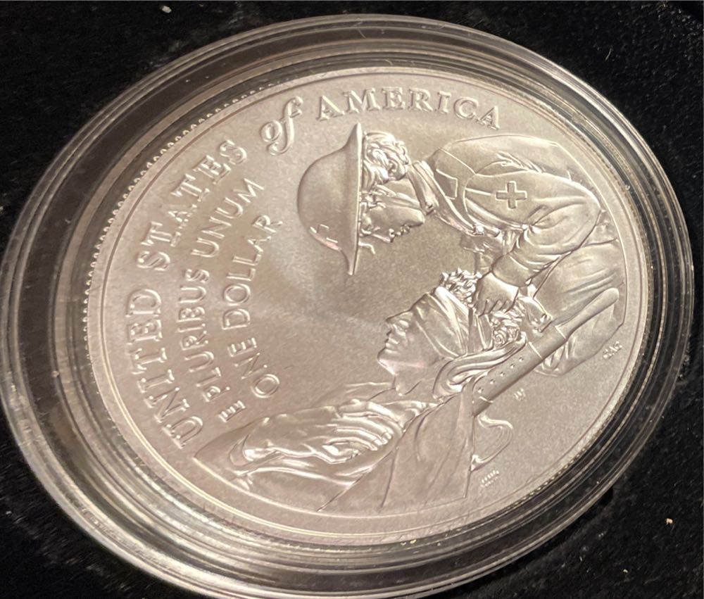 National Purple Heart Proof  coin collectible [Barcode 704786340069] - Main Image 2