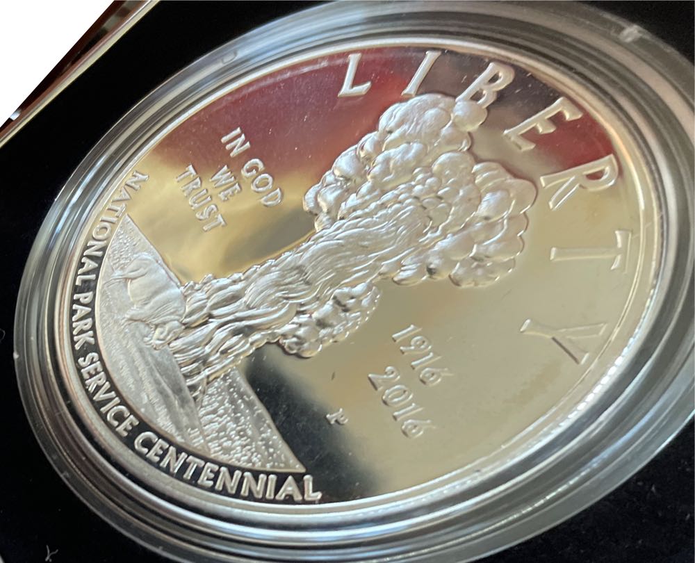 Upc 704785850460 National Park 100th Silver Dollar Mint ...  coin collectible [Barcode 704785850460] - Main Image 2
