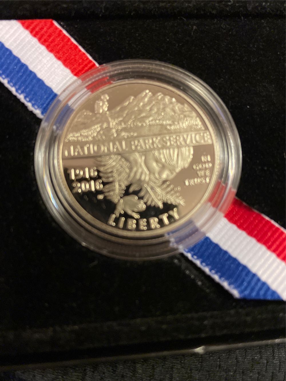 Upc 704785850460 National Park 100th Silver Dollar Mint ...  coin collectible [Barcode 704785850484] - Main Image 2