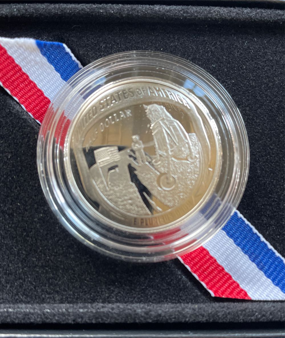 Commemorative Apollo 11 50th Ann Proof Half Dollar S Coin   coin collectible [Barcode 704786030878] - Main Image 2
