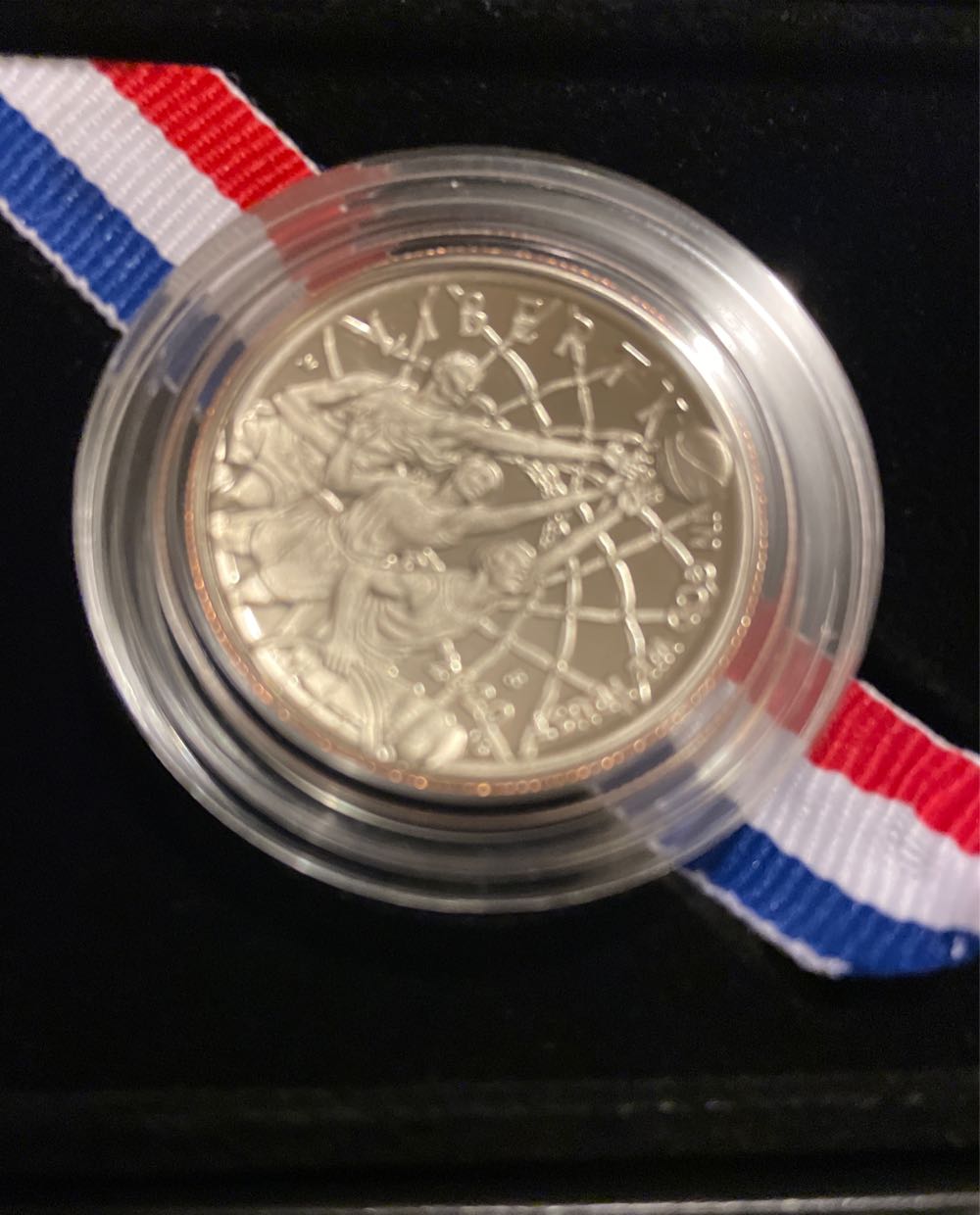 2020 S Basketball Hall Of Fame Commemorative Half Dollar  coin collectible [Barcode 704786161435] - Main Image 2