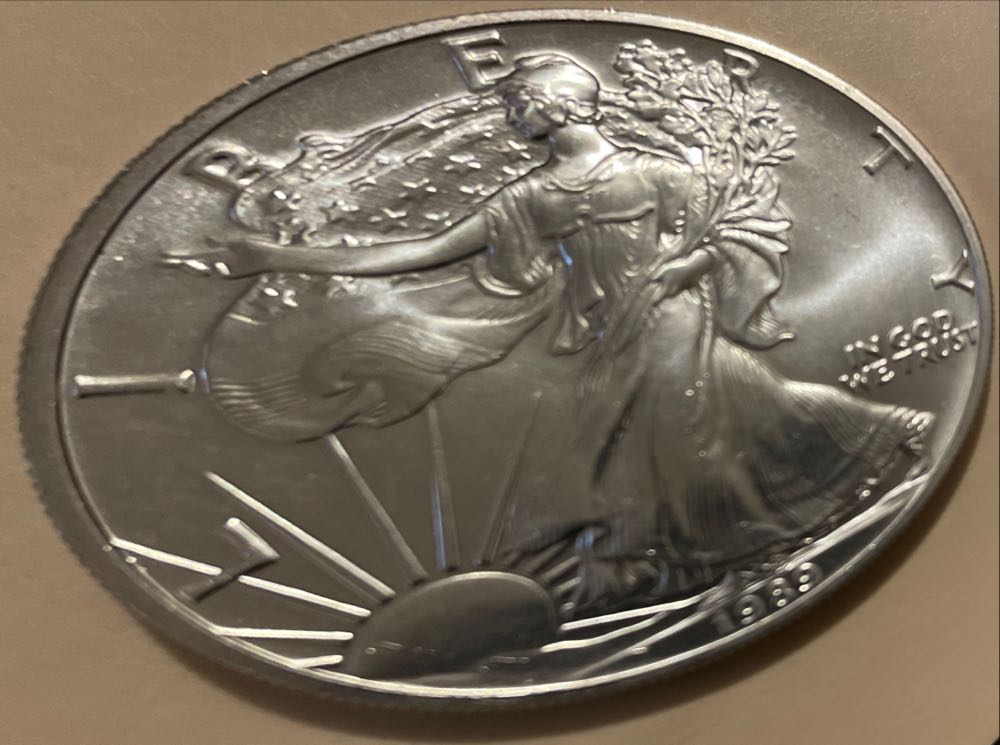 US Eagle Silver Bullion  coin collectible - Main Image 2