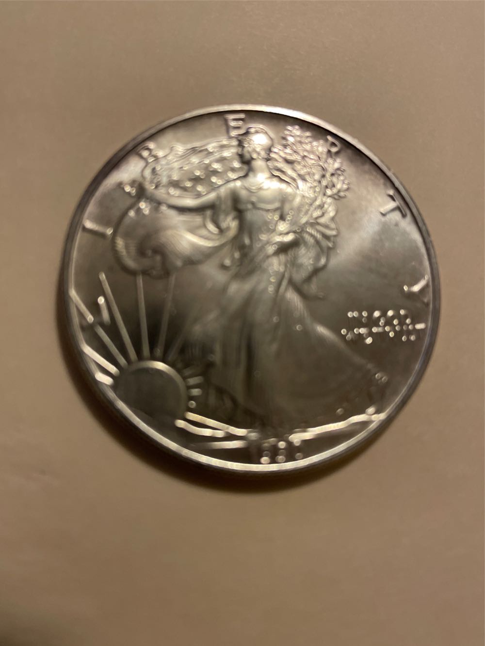 US Eagle Silver Bullion  coin collectible - Main Image 2