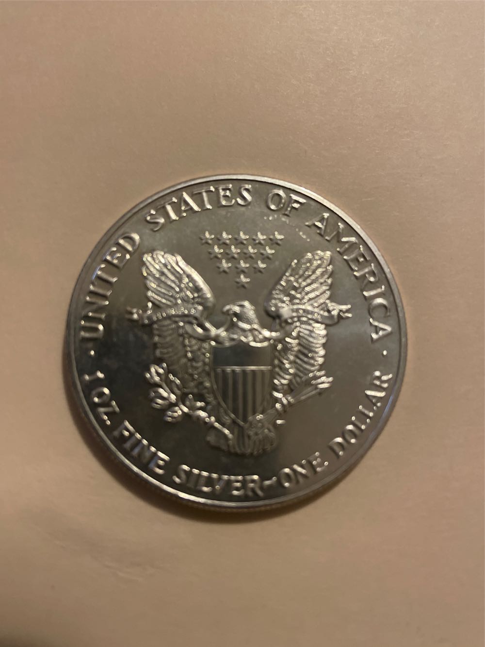 US Eagle Silver Bullion  coin collectible - Main Image 4