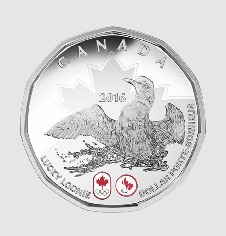 Lucky Loonie - Silver  coin collectible [Barcode 623932074842] - Main Image 1