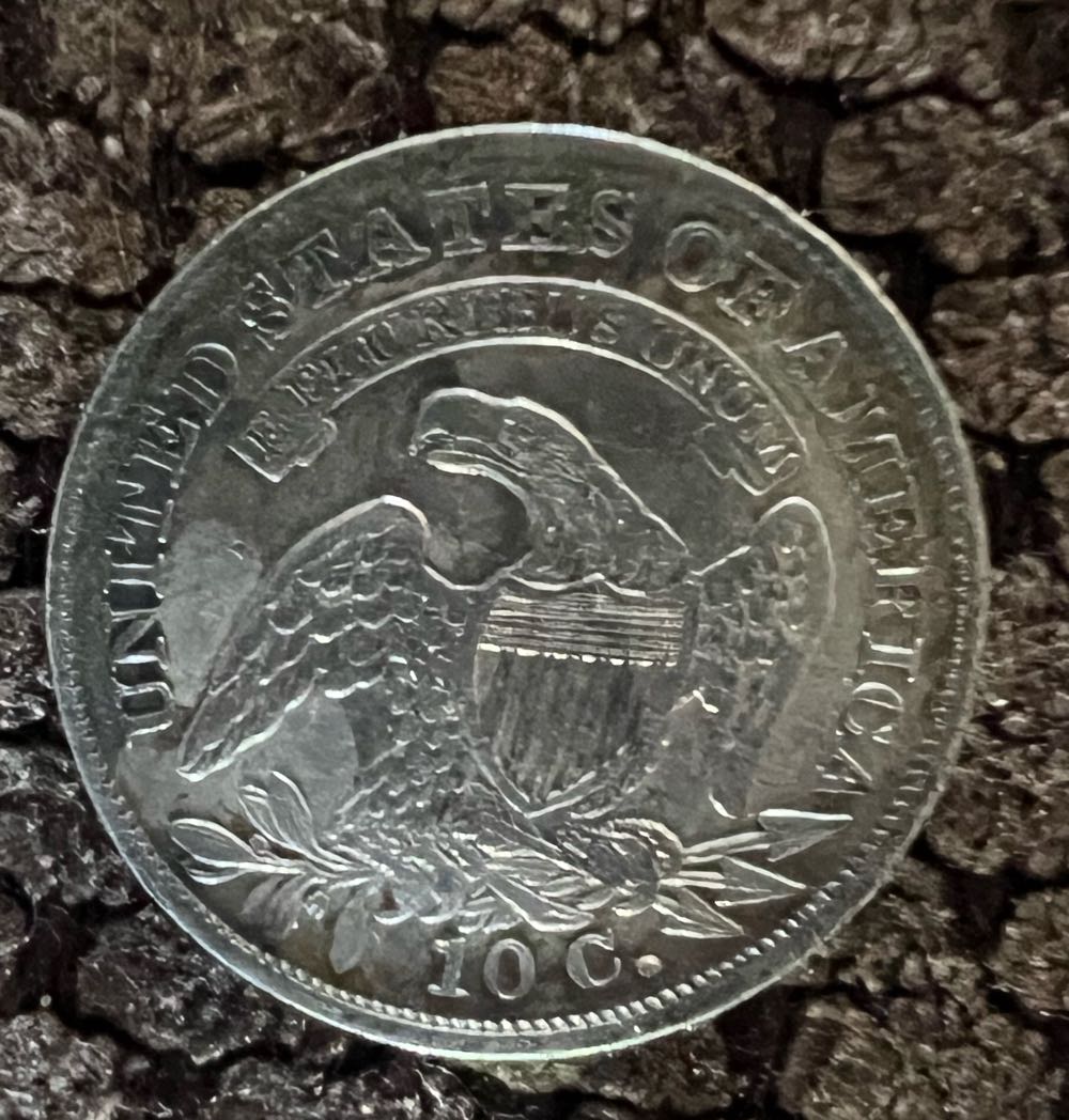 10 Cent - 1835 Capped Bust  coin collectible - Main Image 2