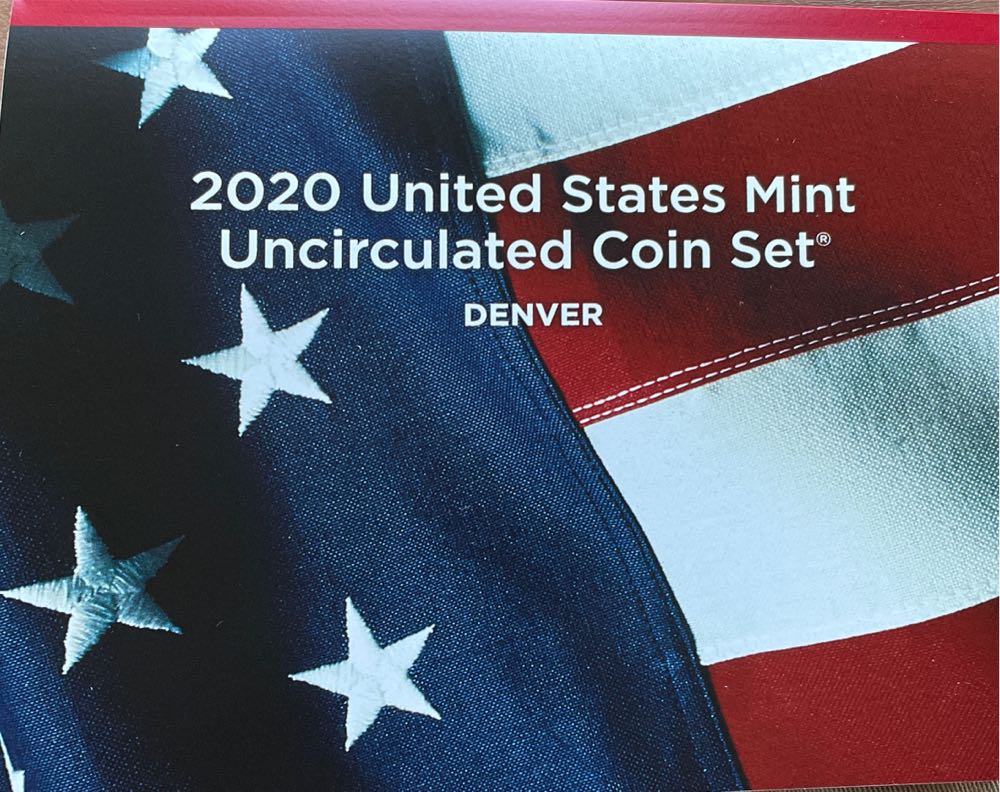 2020 US Mint Uncirculated Coin Set  coin collectible [Barcode 704786160018] - Main Image 3