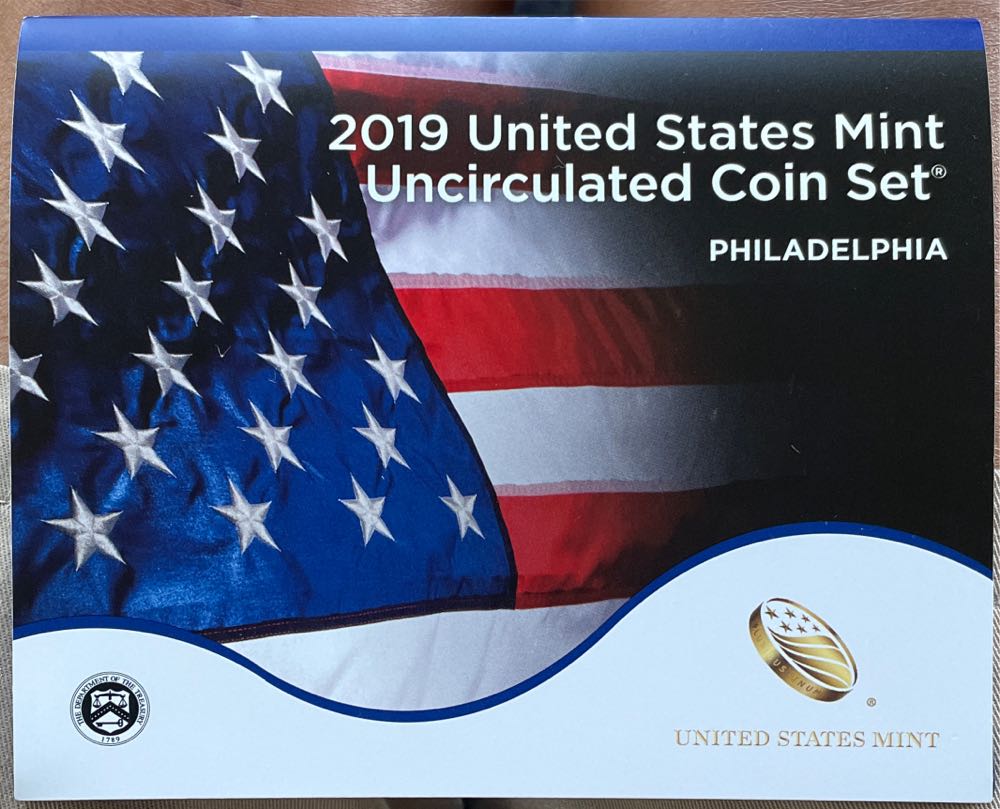 2019 US Mint P & D Uncirculated Set  coin collectible [Barcode 704786030045] - Main Image 3
