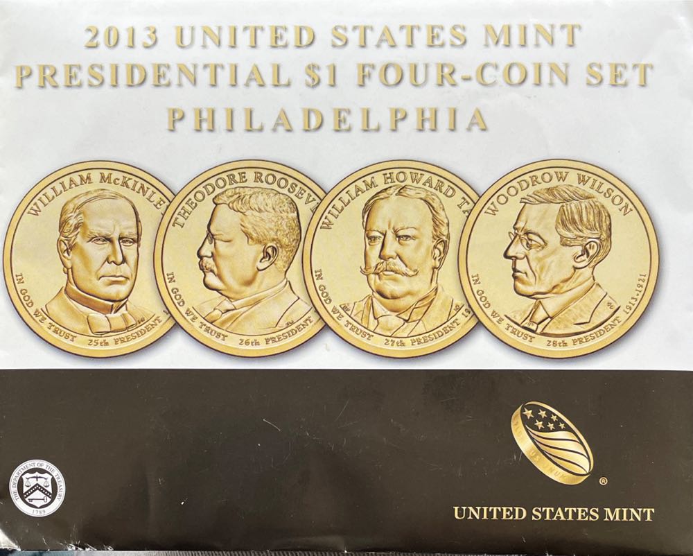 2013 US Mint Presidential $1 Set  coin collectible [Barcode 704785470750] - Main Image 2