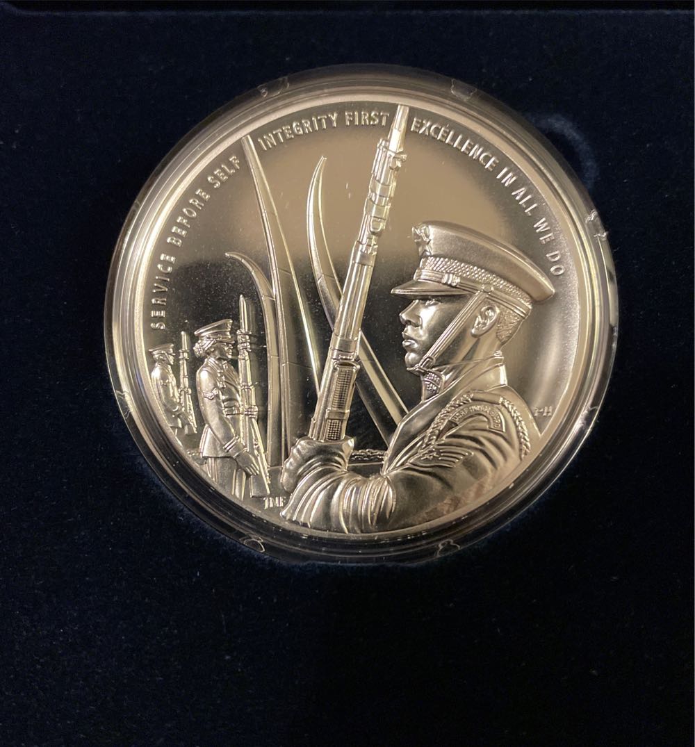 2021 Armed Forces Silver Medals Program - U.S. Air Force  coin collectible [Barcode 704786160421] - Main Image 2