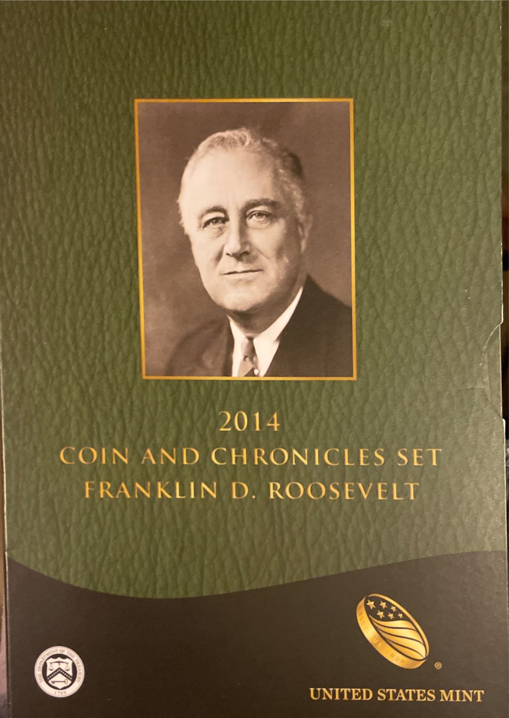 2014 Coin & Chronicles Set FDR  coin collectible [Barcode 704785582378] - Main Image 1