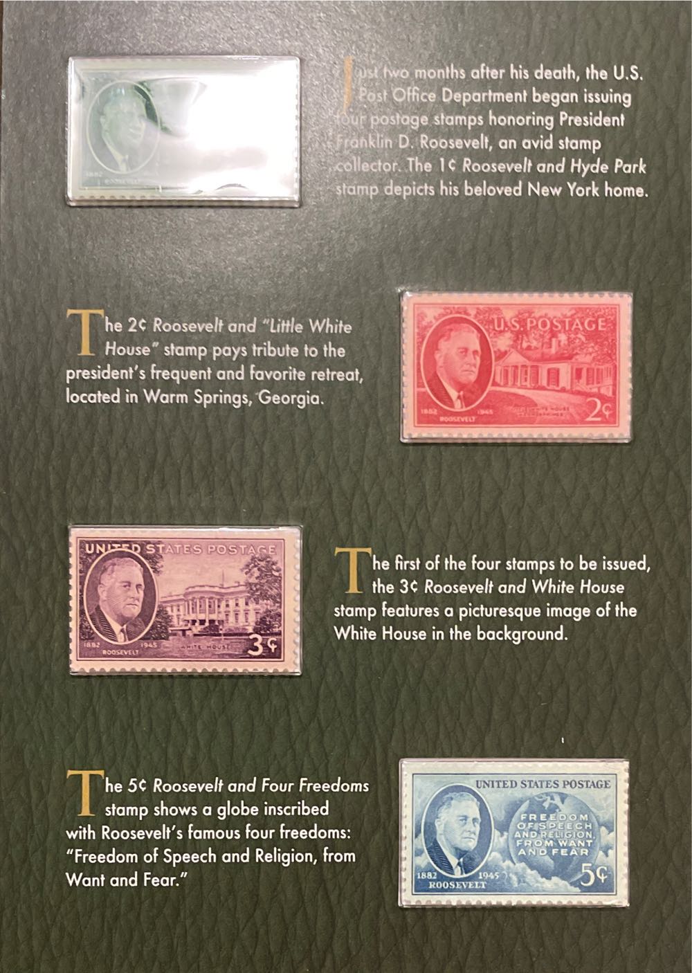 2014 Coin & Chronicles Set FDR  coin collectible [Barcode 704785582378] - Main Image 3