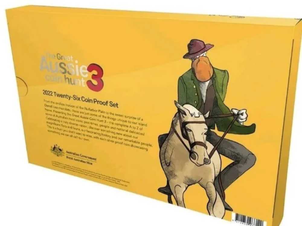 2023 $1 Great Aussie Coin Hunt Silver Proof Set   coin collectible - Main Image 2