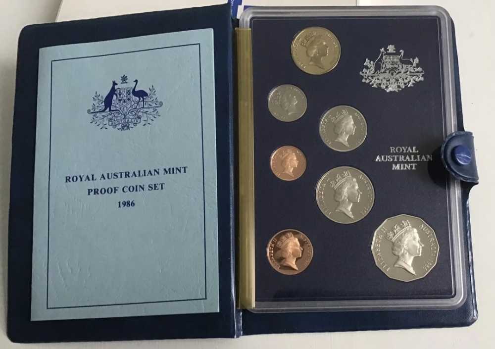 1986 RAM Proof Set  coin collectible - Main Image 2