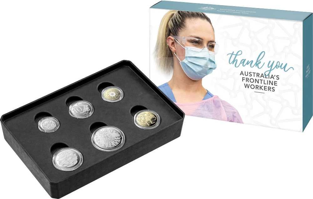 2022 Frontline Workers Proof Set  coin collectible - Main Image 1