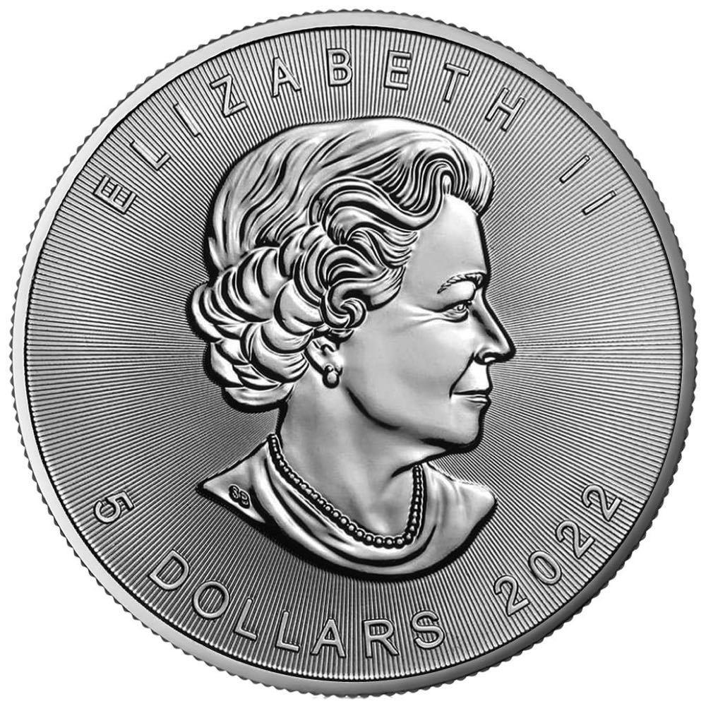 Canada 2022 MAPLE LEAF - 1 OZ  HALLOWEEN - EERIE PUMPKIN 5 $ | 1 Oz Silver | Uncirculated Mintage only 999 pieces  coin collectible - Main Image 2