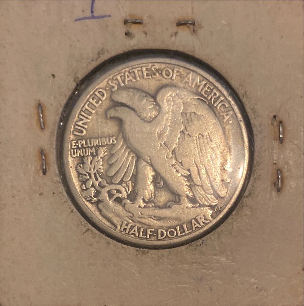 1940 P Walking Liberty Half Dollar  coin collectible - Main Image 2