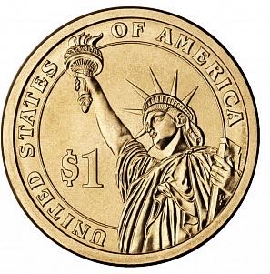 Dollar John Quincy Adams  coin collectible - Main Image 2