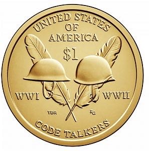 Sacagawea- Code Talkers  coin collectible - Main Image 2