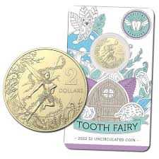 $2 2022 Tooth Fairy Card  coin collectible - Main Image 1