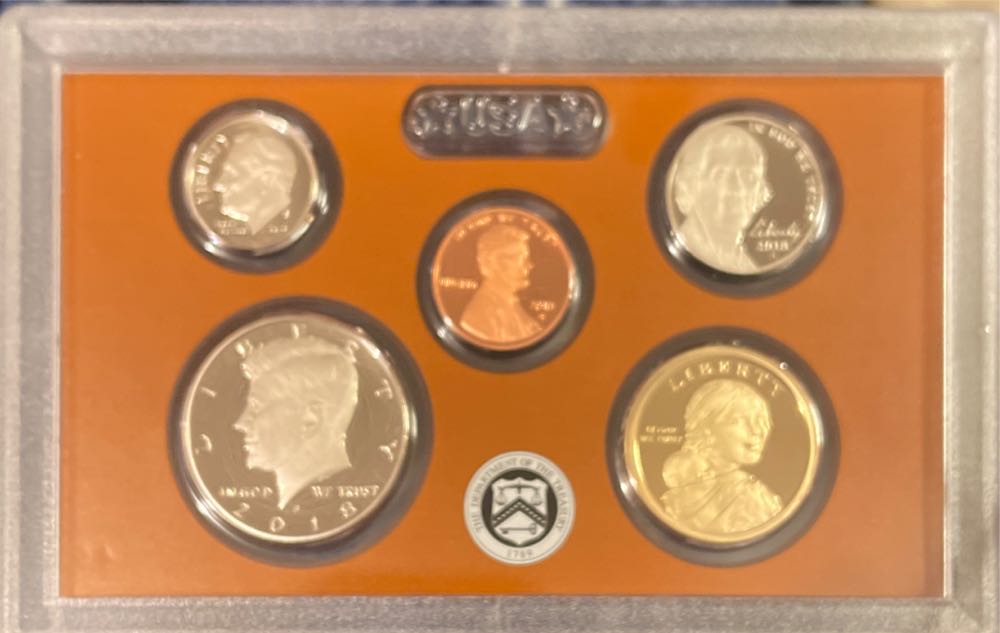 2018 United States Mint Proof Set  coin collectible - Main Image 2