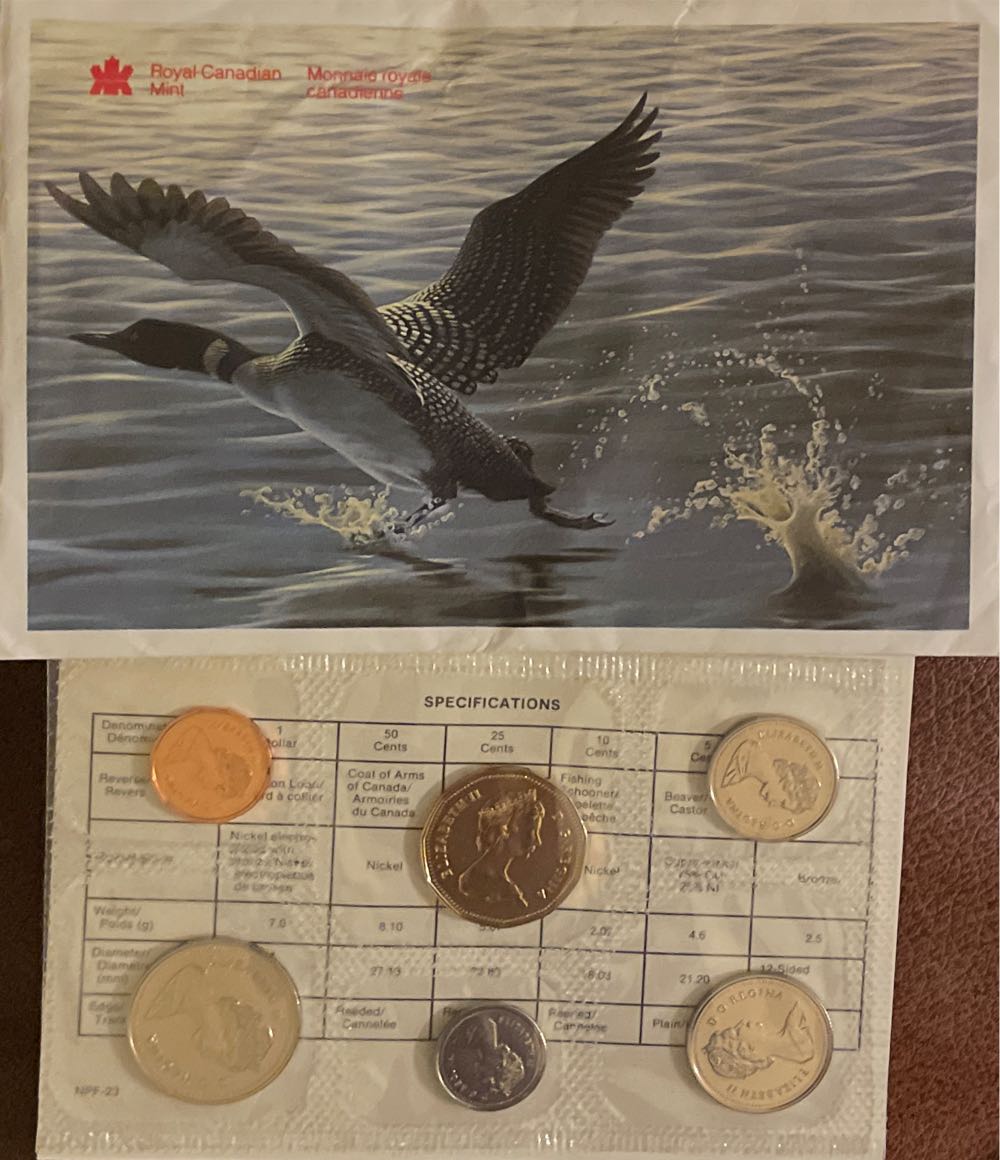 1989 Canadian Uncirculated Coin Set  coin collectible - Main Image 2