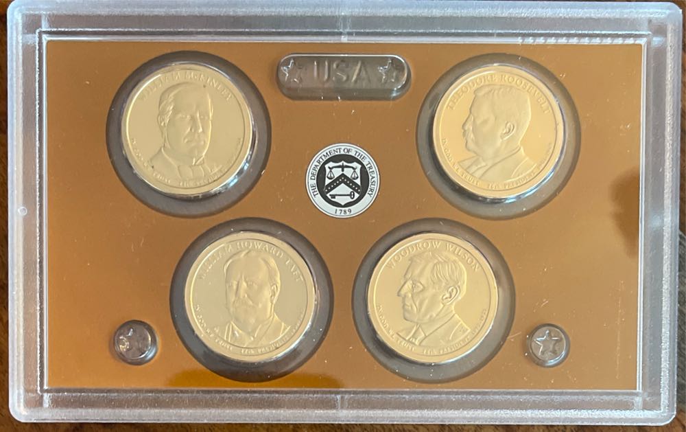 2013 US Mint Presidential $1 Proof Set  coin collectible [Barcode 704785470002] - Main Image 2