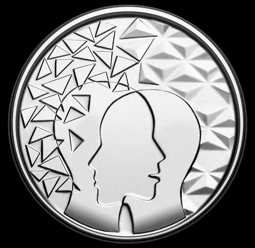 Mental Health Medal and Magnet  coin collectible - Main Image 3