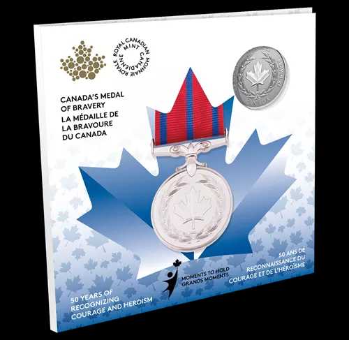 Moments to Hold: 50th Anniversary of the Medal of Bravery  coin collectible - Main Image 2